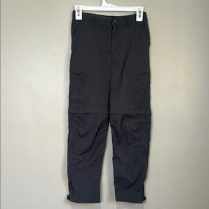 REI CoOP Kids Black Cargo Pants Medium (10-12)